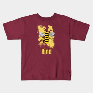 KINDNESS Is Cool So Be Kind Yellow Kids T-Shirt